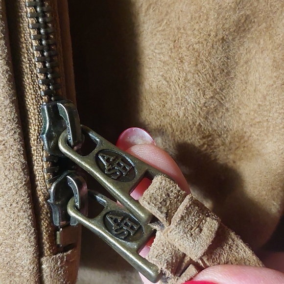 Ash clutch wristlet, leather suede - Picture 12 of 12